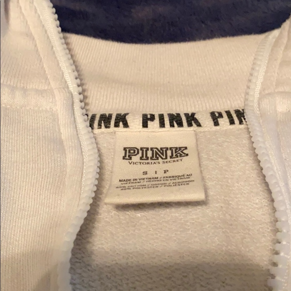 PINK half zip pull over. SMALL. Perfect condition